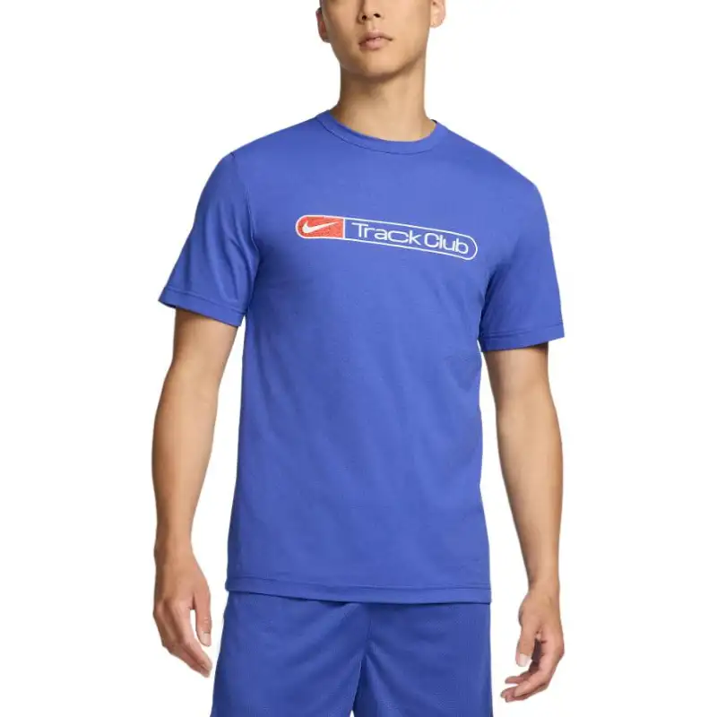 Nike Dri Fit Running T Shirt Men's Astronomy Blue