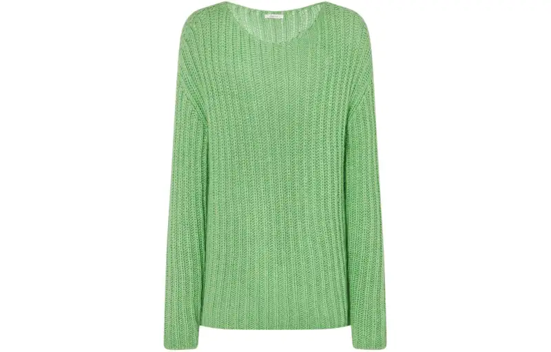 THE ROW SS24 Cashmere Sweater Men's Green