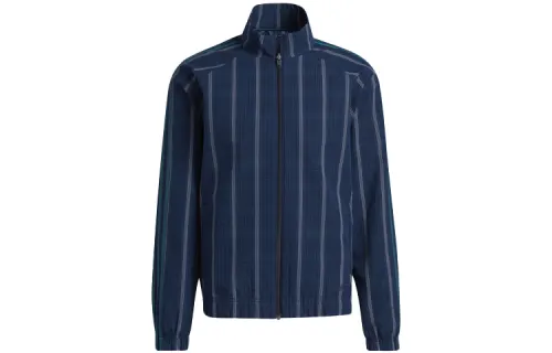 Adidas Originals Jackets Men's Navy Stand Collar Moderate Other
