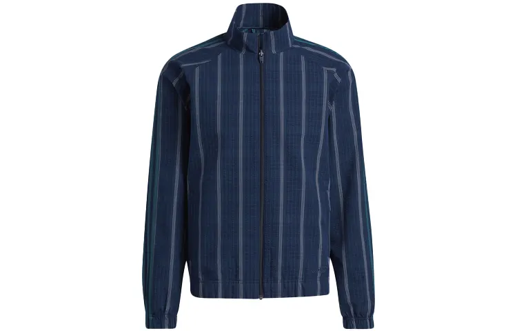 Adidas Originals Jackets Men's Navy Stand Collar Moderate Other