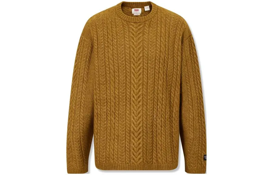 Levi's Sweater Men's Ginger Yellow
