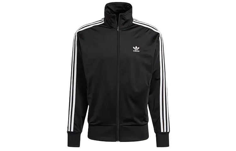 Adidas Originals recycled embroidered-stripe track jacket
