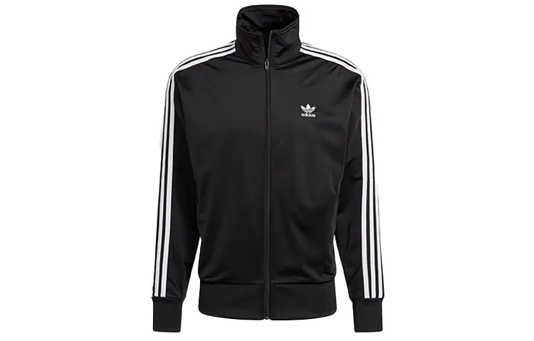 Adidas Originals recycled embroidered-stripe track jacket