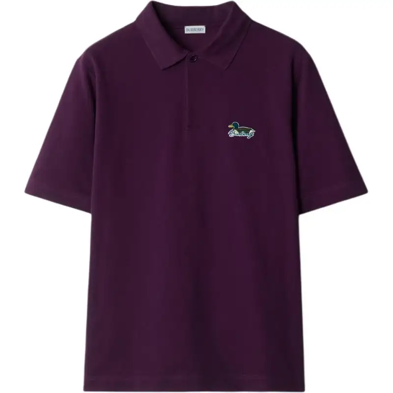 Burberry Polo Shirt Men's Violet