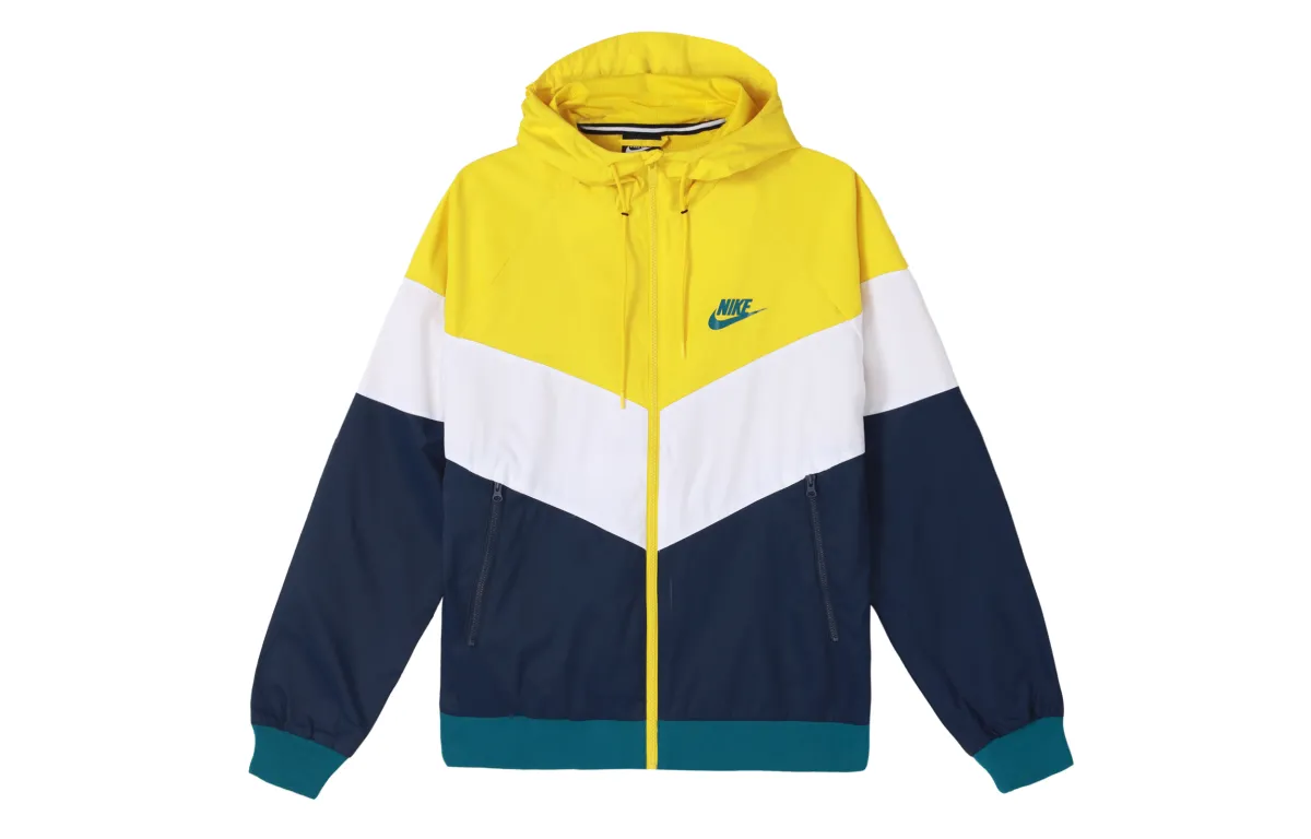 Nike Jackets Men's Speed Yellow Hooded Moderate Other