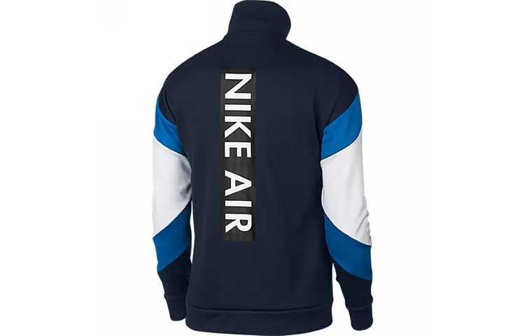 Nike Jackets Men's Dark Blue Stand Collar Moderate Other