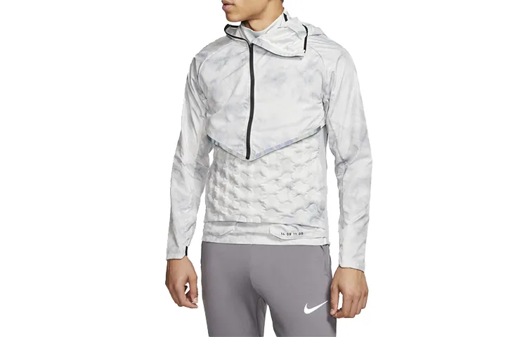Nike Jackets Men's Gray Hooded Moderate Other