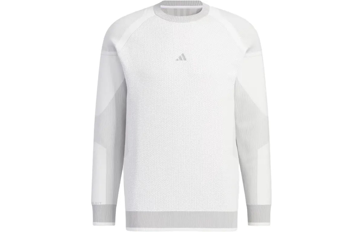Adidas Sweaters Men's White Crew Neck Moderate Other