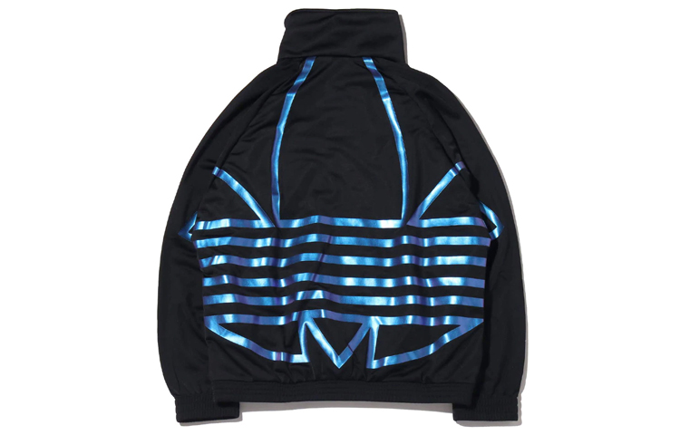 Мужская куртка adidas originals Zeno Track Jacket (черный) — фото 1