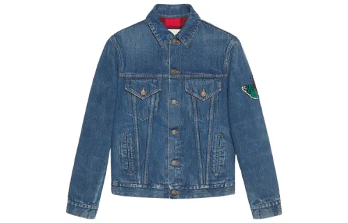 【Previous Season】Denim jacket with embroideries