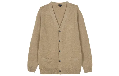 UNIQLO Knitwear Unisex Dark Beige