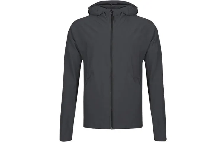 Adidas Jackets Men's Gray Hooded Moderate Other