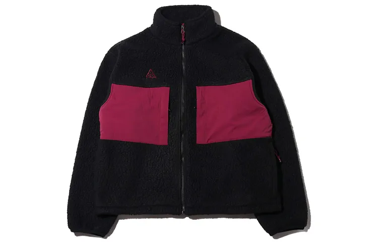 Nike ACG Jackets Men's Black Stand Collar Thickened Other