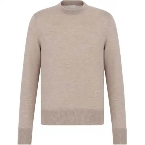 DIOR SS25 Cashmere Sweater Men's Beige