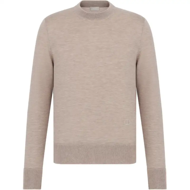 DIOR SS25 Cashmere Sweater Men's Beige