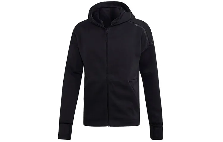 Adidas Z.N.E Jackets Men's Black Hooded Moderate Other