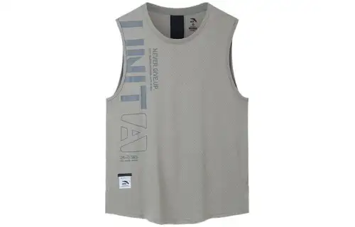 Anta Variety Training Collection Tank Top Men's Wander Gray