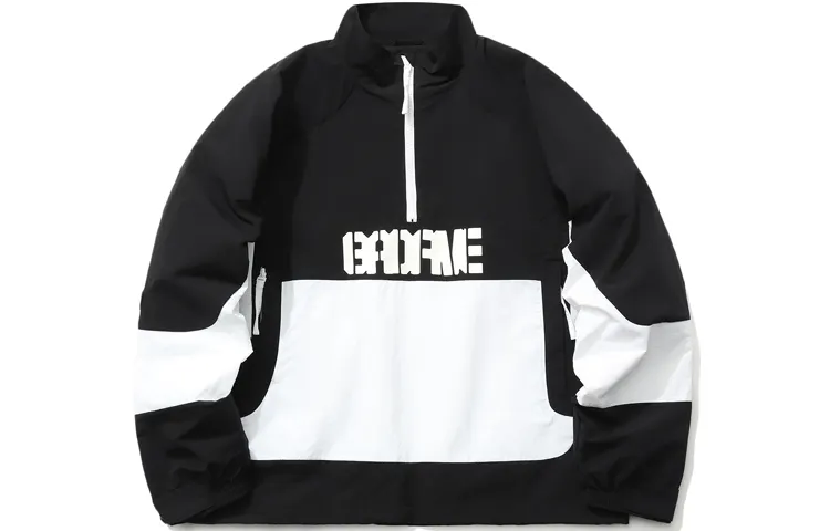 Li Ning BADFIVE Jackets Men's Black Stand Collar Moderate Other