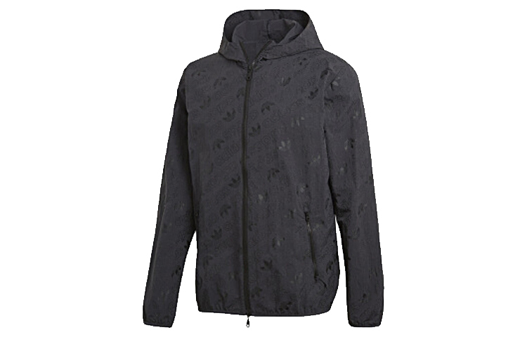 Adidas Originals Jackets Men's Charcoal Black Hooded Moderate Other