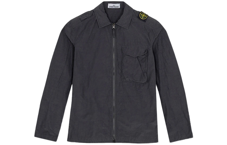 Мужская куртка STONE ISLAND Utility Jacket (черная)
