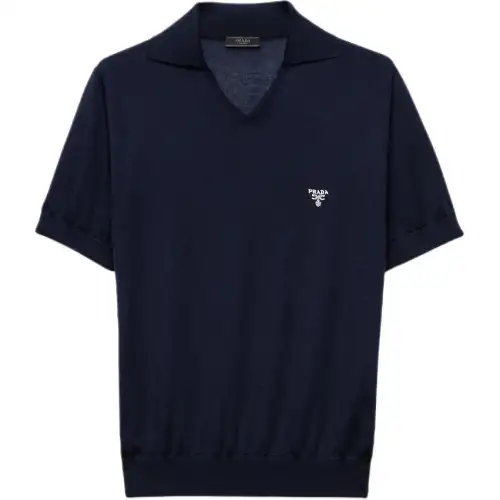 PRADA Cashmere Polo Shirt