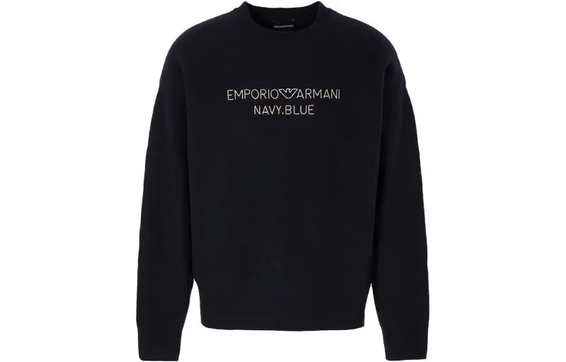 EMPORIO ARMANI FW23 Sweater Men's Black