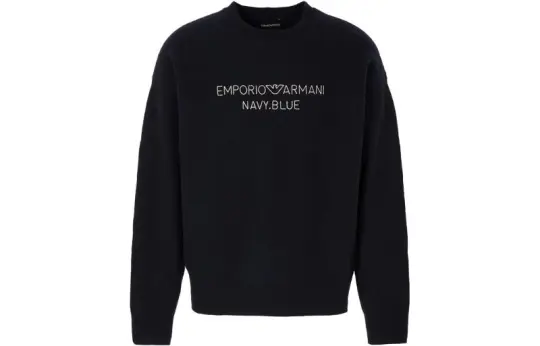 EMPORIO ARMANI FW23 Sweater Men's Black