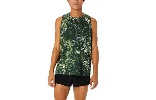 Asics Tank Top Men's Rainforest