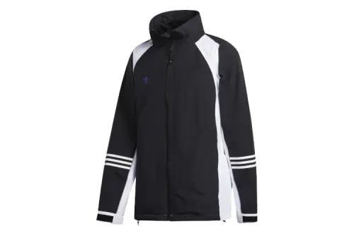 Adidas Originals 10K DNA Jackets Men's Black Stand Collar Moderate Other