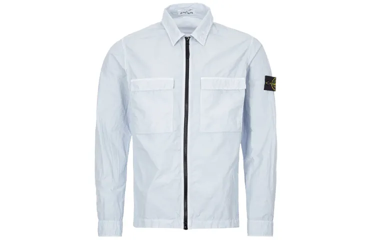 STONE ISLAND Jackets & Coats Men's Sky Blue