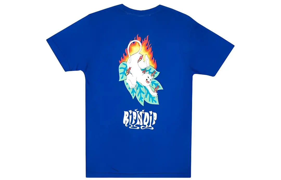 RIPNDIP T Shirt Men's Royal Blue