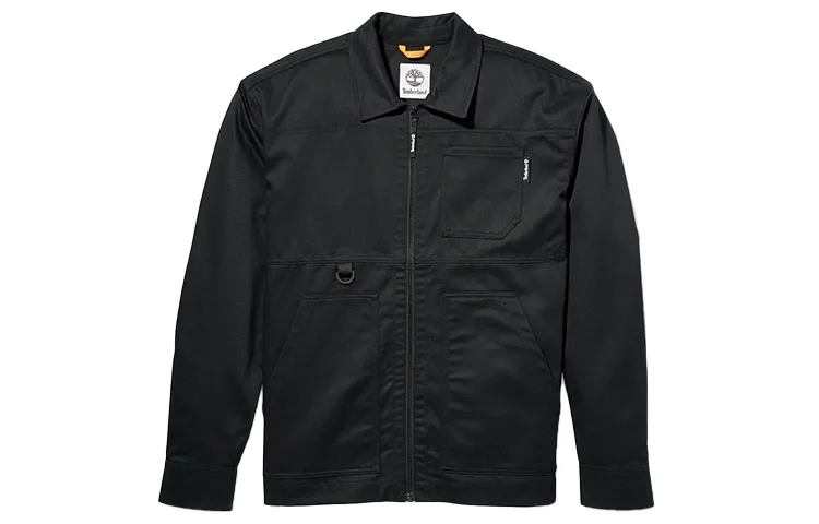 Timberland Jackets Men's Black Lapel Moderate Workwear