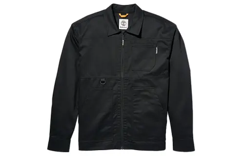 Timberland Jackets Men's Black Lapel Moderate Workwear