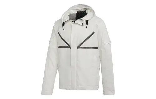 Adidas Originals Jackets Men's Jade White Hooded Moderate Other