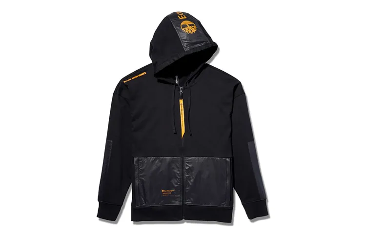 Timberland Jackets Men's Black Hooded Moderate Other