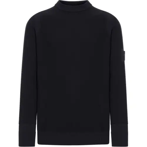 Stone Island logo-patched sweatshirt