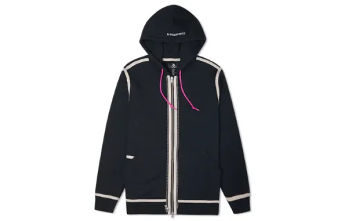 Converse Jackets Men's Black Hooded Moderate Other