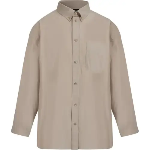 Balenciaga Logo Printed Oversized Shirt