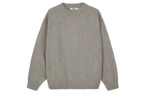 UNIQLO FW23 U Knitwear Unisex Beige