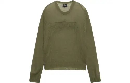 Stussy Loose Knit Logo Sweater