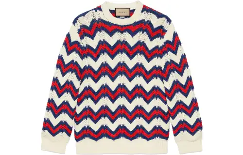 GUCCI Sweaters Men's Multicolor Crew Neck Moderate Other