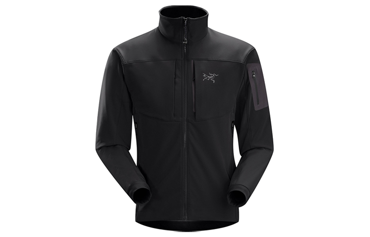 Мужская куртка Arcteryx GAMMA MX Jacket (черная) — фото 1