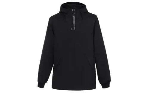 KENZO Jackets Men's Black Hooded Moderate Other