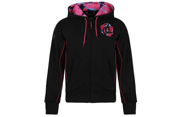 Adidas Jackets Men's Black Hooded Moderate Other