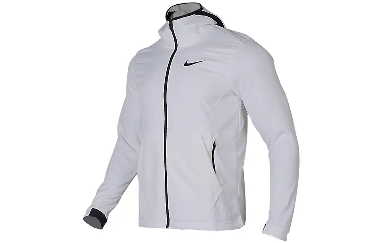 Nike Jackets Men's White Hooded Moderate Other