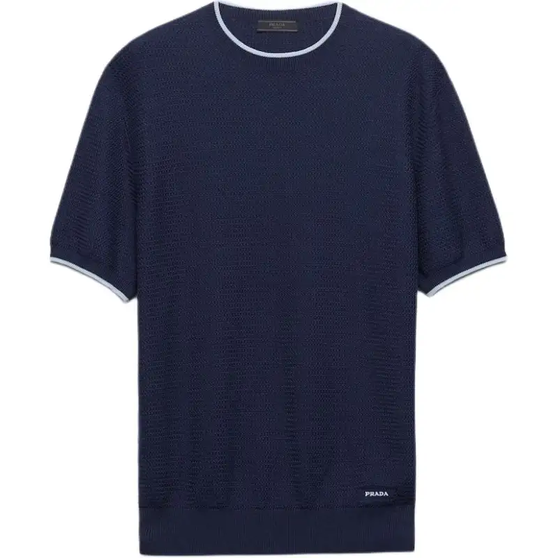 PRADA Short Sleeved Crewneck Jumper