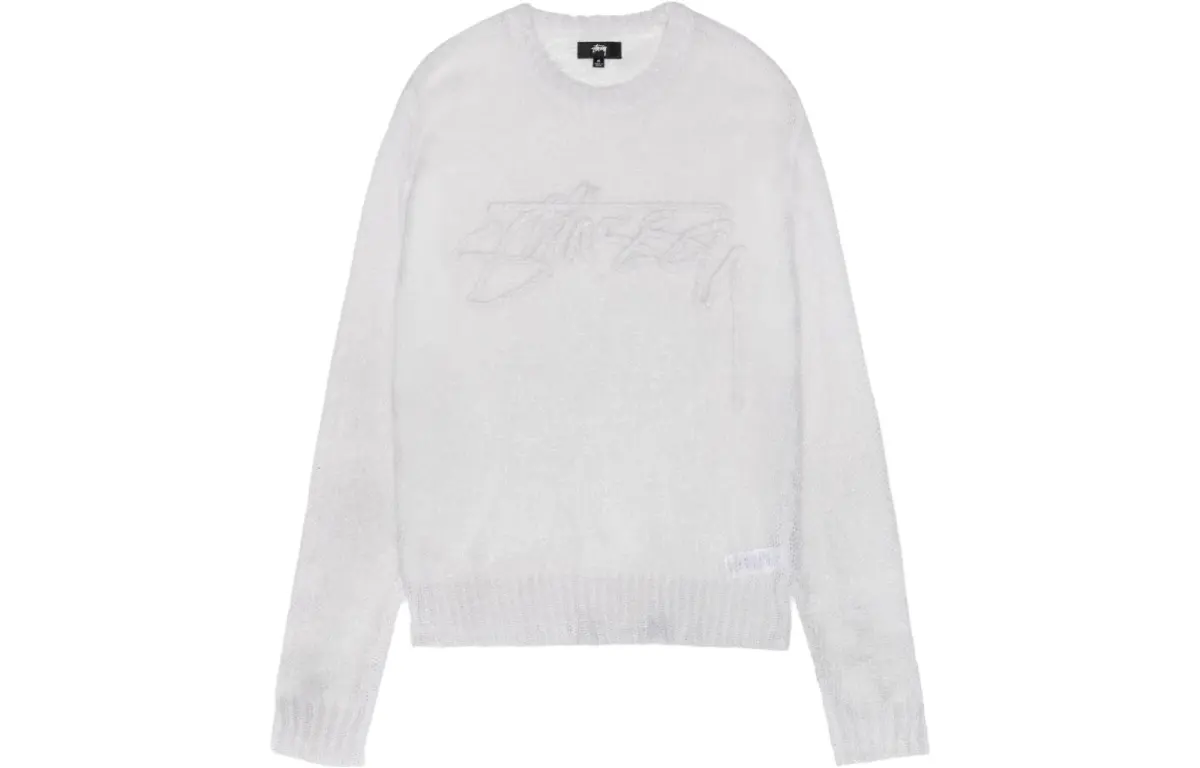 Stussy Loose Knit Logo Sweater