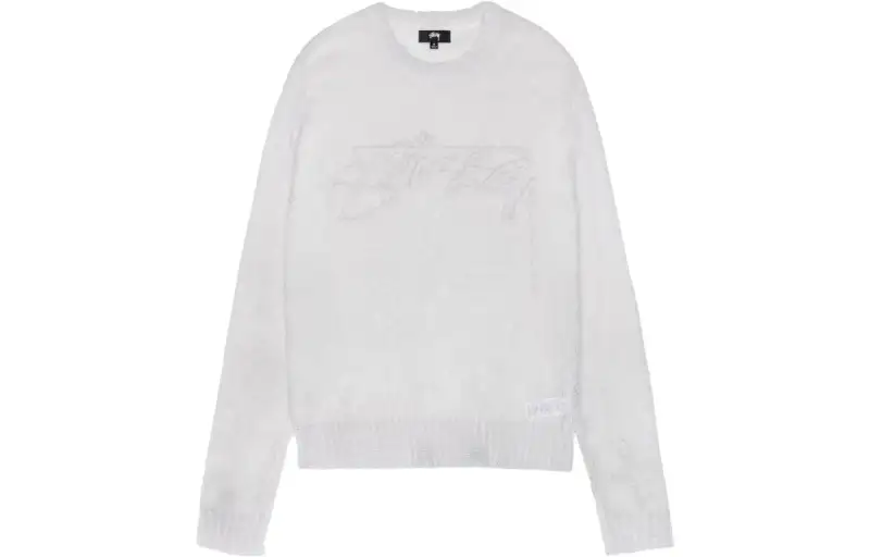Stussy Loose Knit Logo Sweater