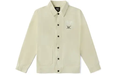 Vans Jackets Men's Ecru Lapel Moderate Workwear