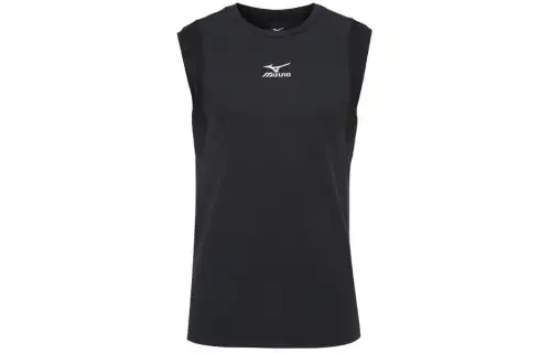 Mizuno Tank Tops Men's Black Crew Neck Moderate Other